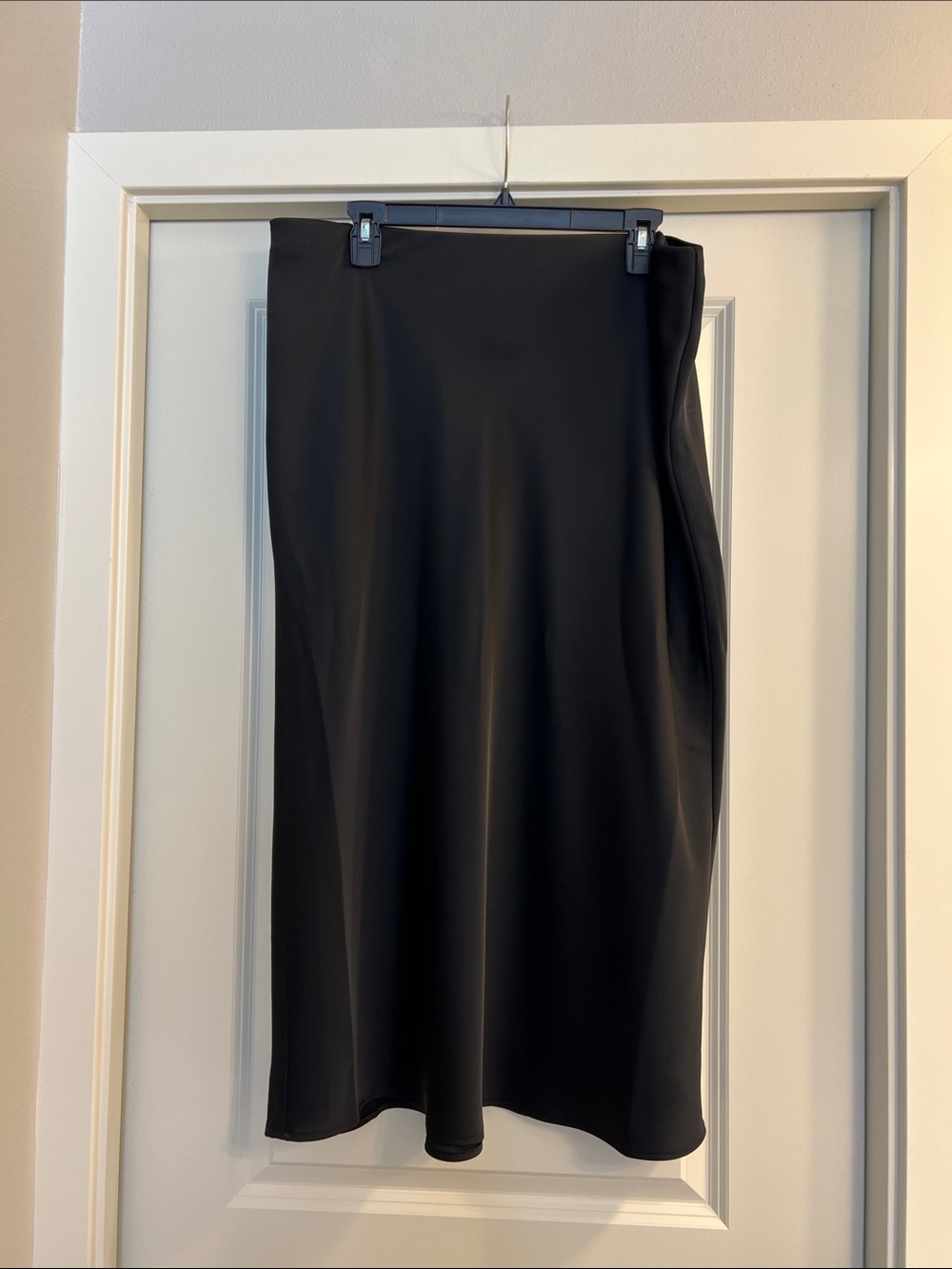 Calvin Klein Black Midi Skirt